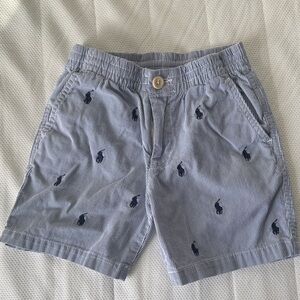 Ralph Lauren Blue Label Kids Embroidered Shorts